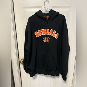 NFL Black Bengals Hoodie mens 2xl